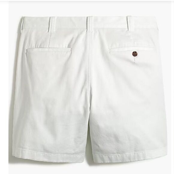 J. Crew LO923 7" Flex Chino Short For Men white NWT size 30 - Picture 5 of 12